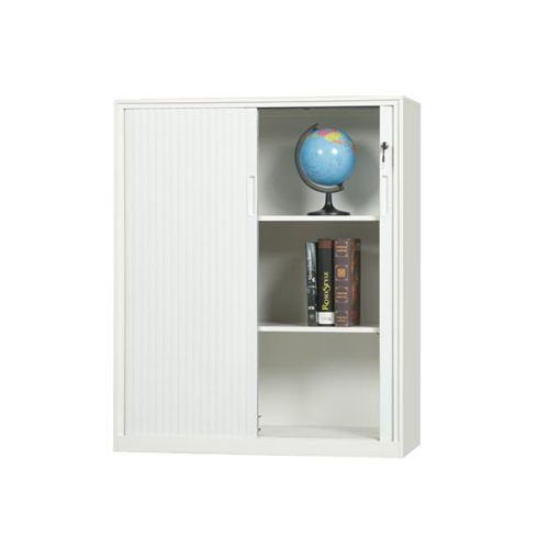 Small Tambour Door Cabinet