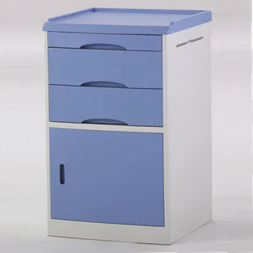 Hospital Bedside Cabinet with three drawers